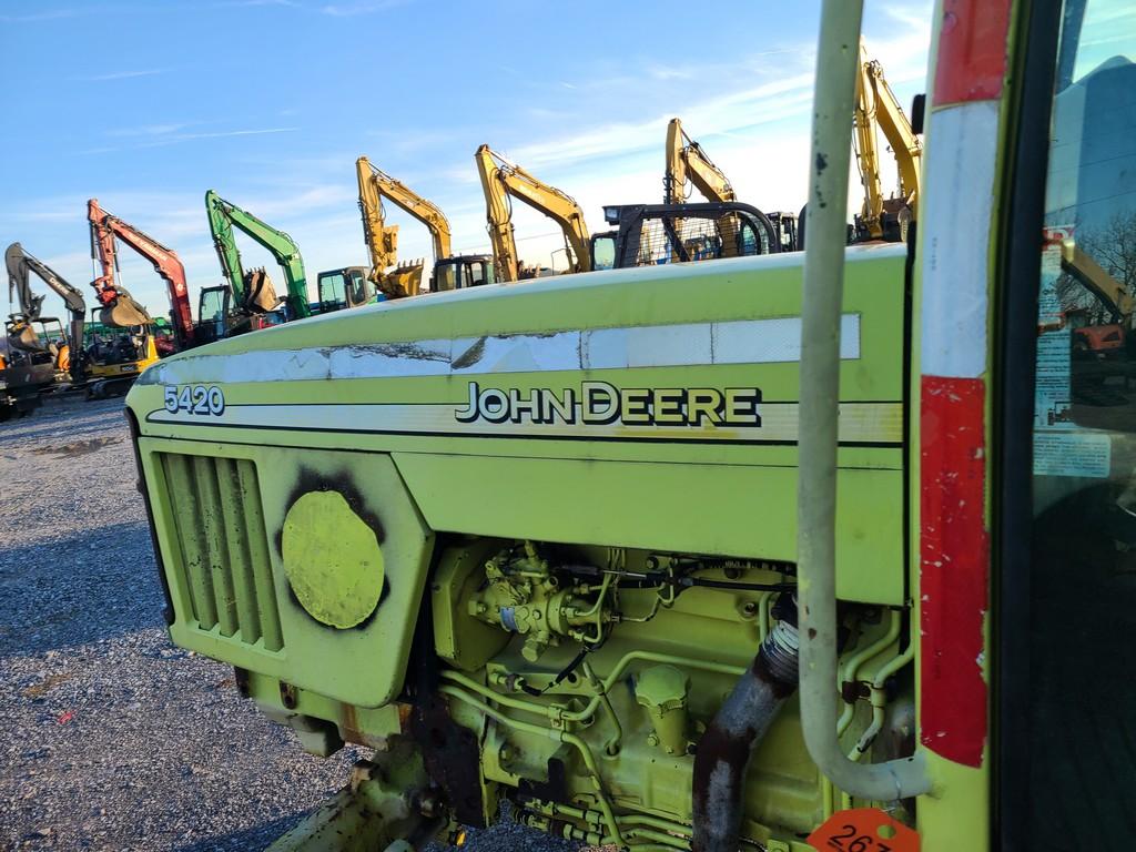 John Deere 5420 Cab Tractor 'Runs & Operates'