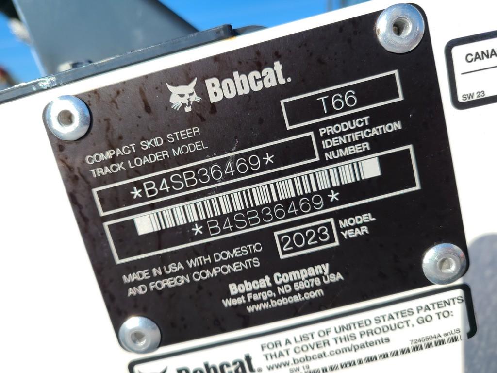 2023 Bobcat T66 Track Skid Steer 'Elite Ride & Drive'