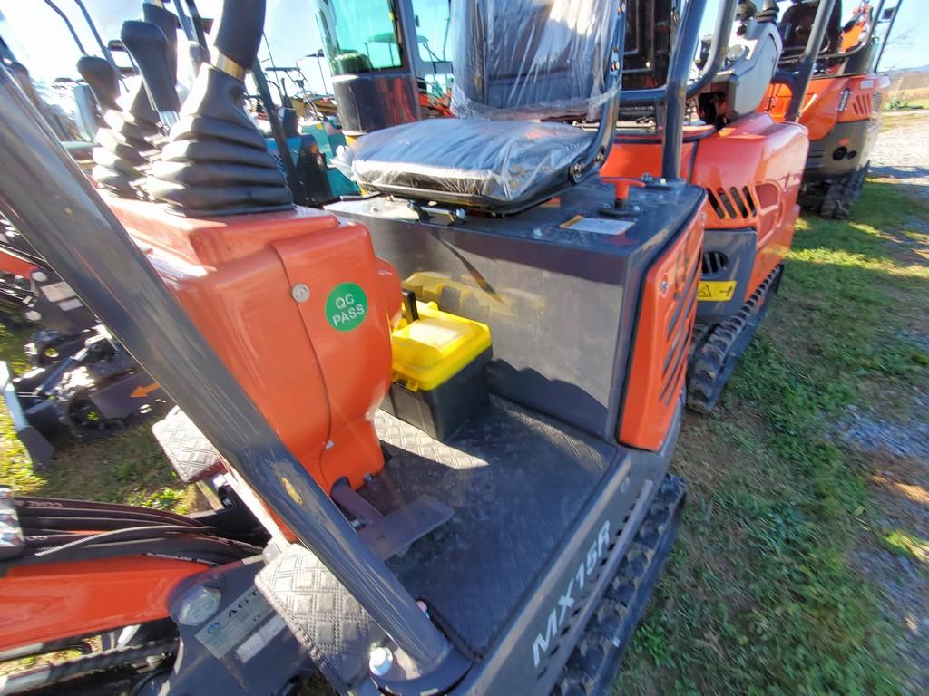 2024 Agrotk MX15R Mini Excavator 'NEW'