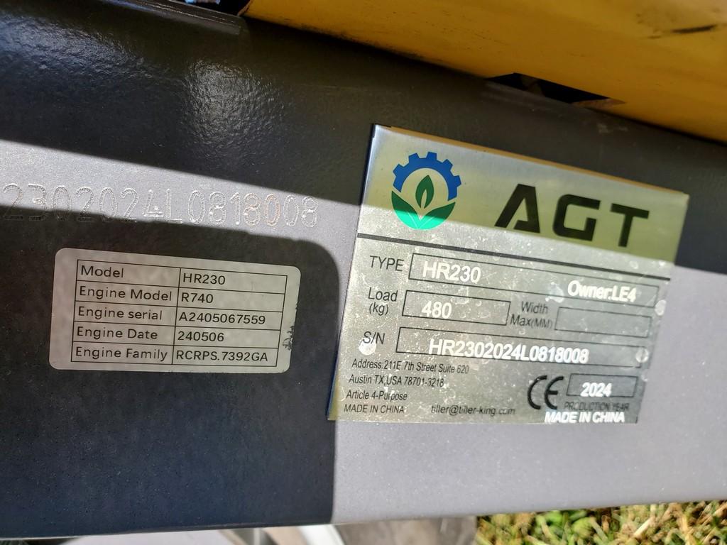 2024 Agrotk HR230 Mini Wheel Loader 'NEW'