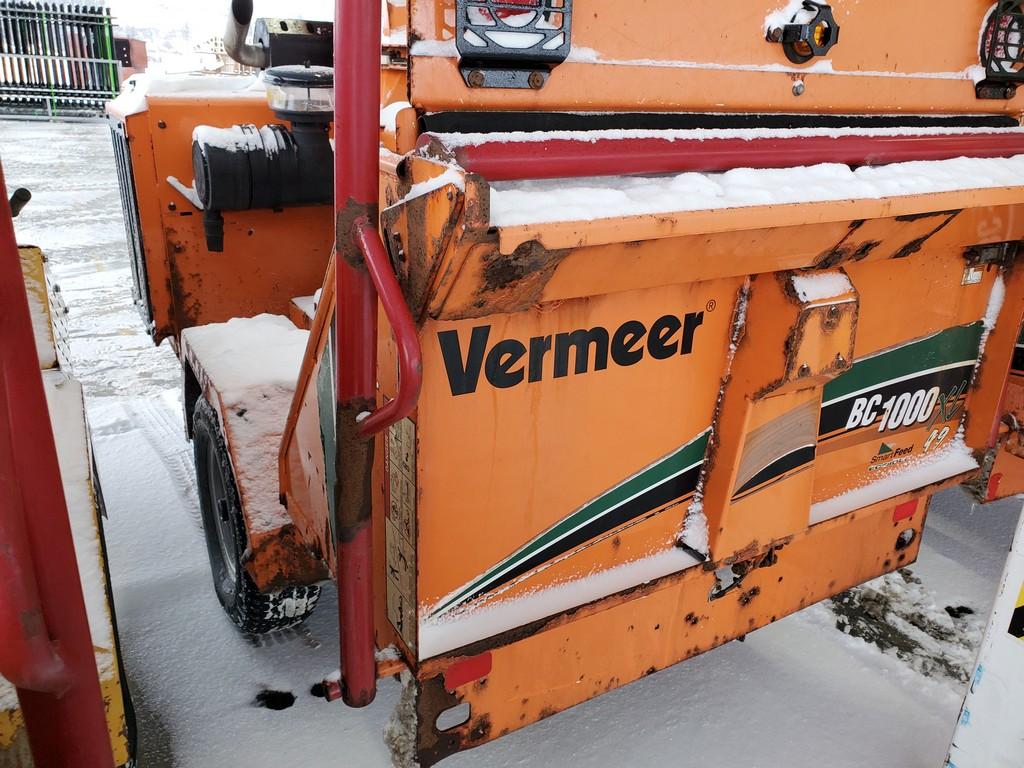 2017 Vermeer BC1000 Chipper - NO TITLE 'Runs & Operates'