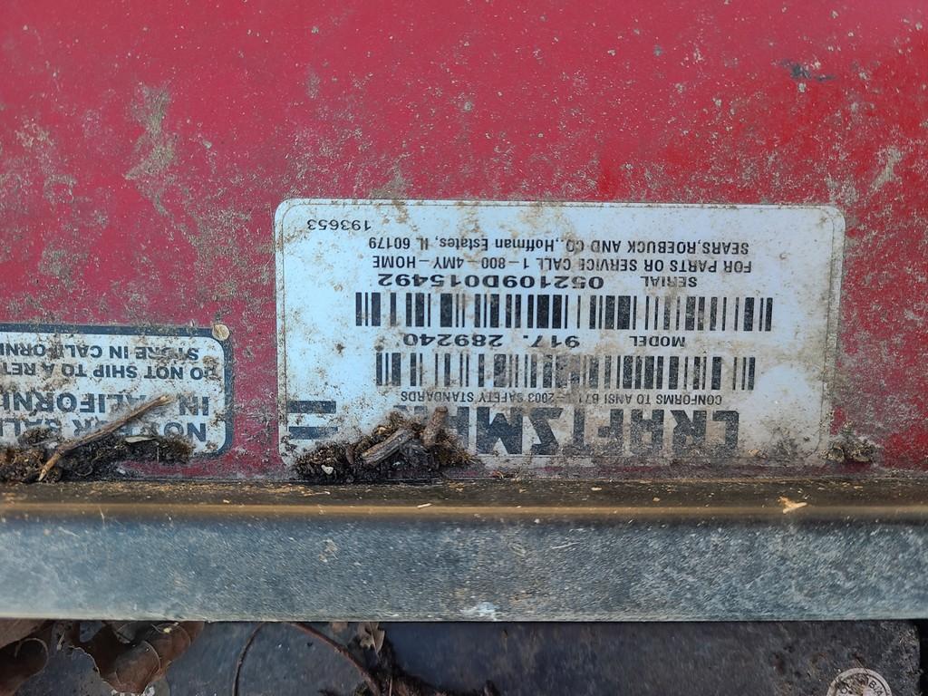 2009 Craftsman YTS3000 Riding Tractor 'AS-IS'