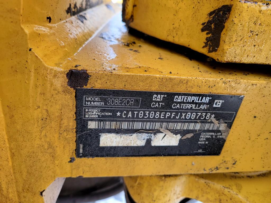 2015 Cat 308E2CR Midi Excavator 'Ride & Drive'