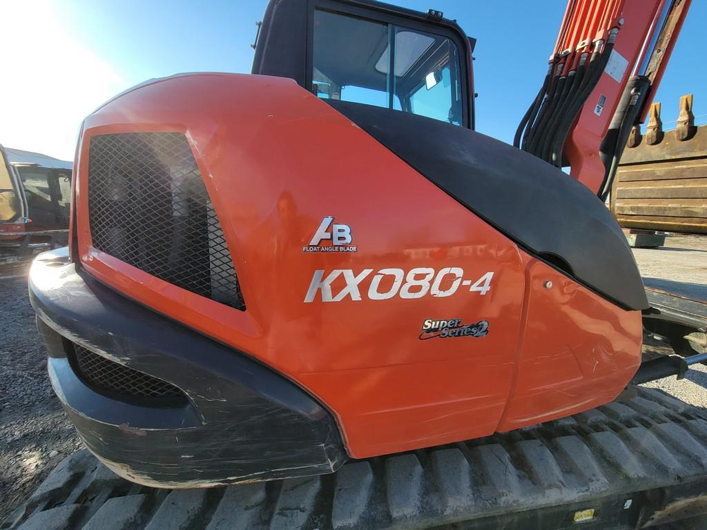 2021 Kubota KX080-4 Midi Excavator 'Ride & Drive'