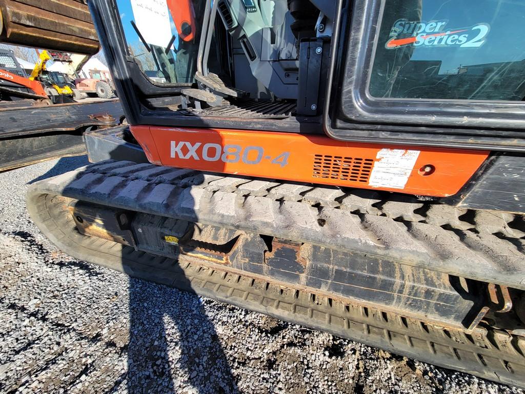 2021 Kubota KX080-4 Midi Excavator 'Ride & Drive'