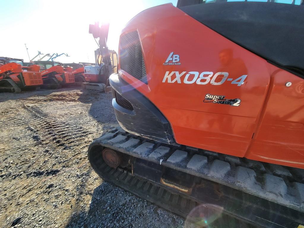 2021 Kubota KX080-4 Midi Excavator 'Ride & Drive'