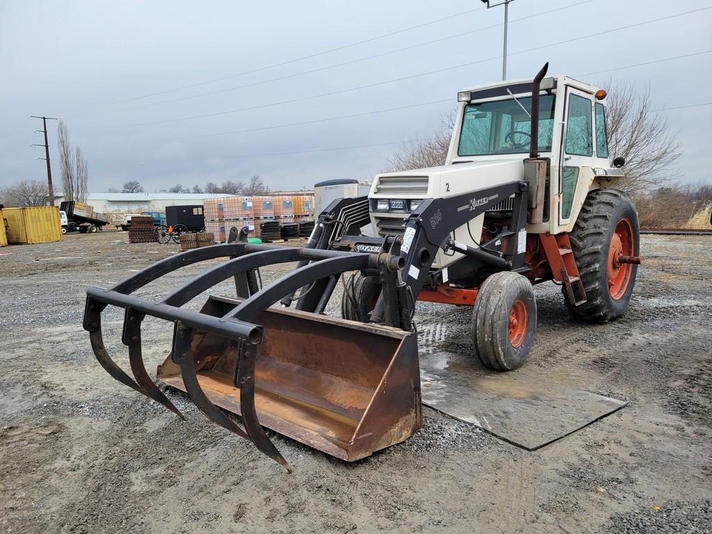Case 2020 Cab Loader Tractor  'Runs & Operates'