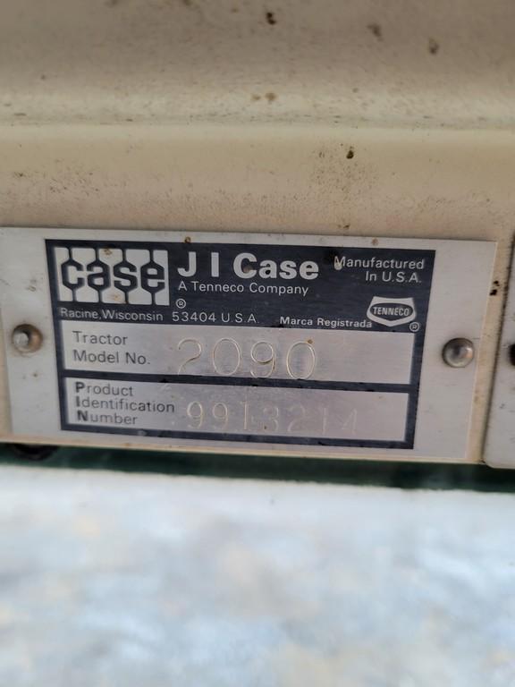 Case 2020 Cab Loader Tractor  'Runs & Operates'