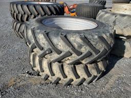 Tires On Wheels   'Pair of 2'