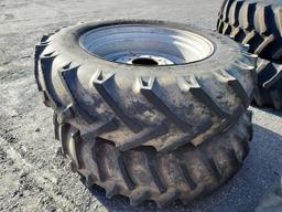 Tires On Wheels   'Pair of 2'