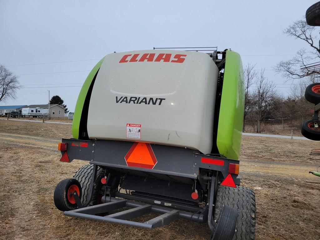 Claas Variant 360RC Round Baler 'Monitor in the Office, Manual in the Office, '