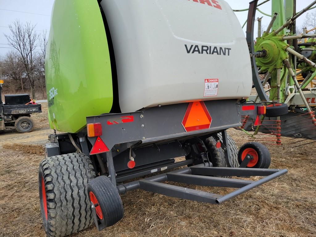 Claas Variant 360RC Round Baler 'Monitor in the Office, Manual in the Office, '