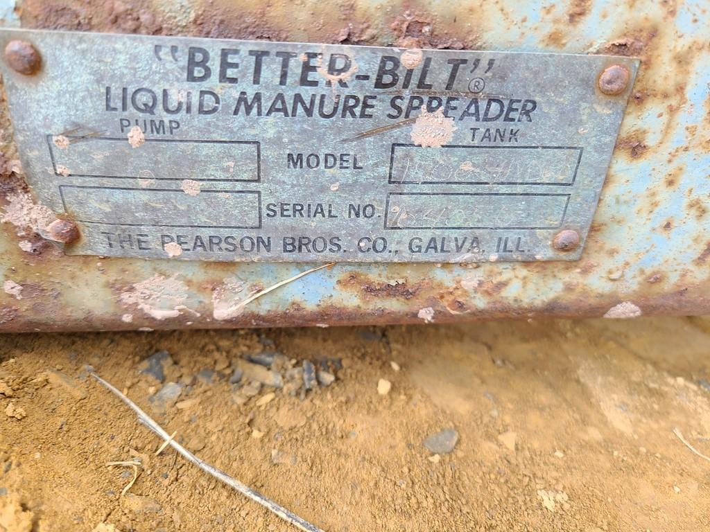 Betterbilt 1500 Tank Spreader
