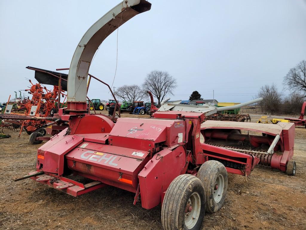 Gehl  1275 Forage Harvester 'Monitor in the Office'