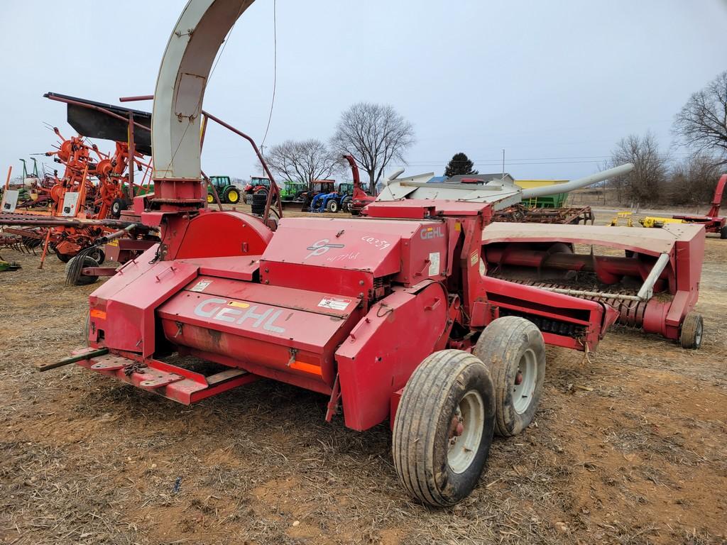 Gehl  1275 Forage Harvester 'Monitor in the Office'