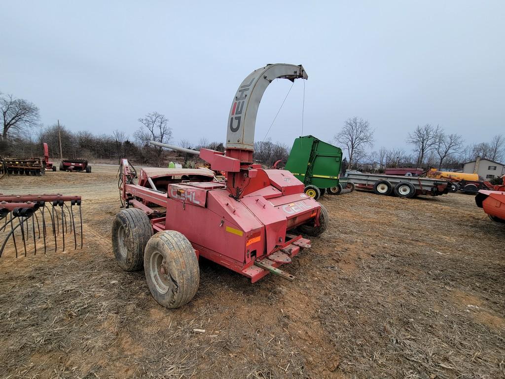 Gehl  1275 Forage Harvester 'Monitor in the Office'