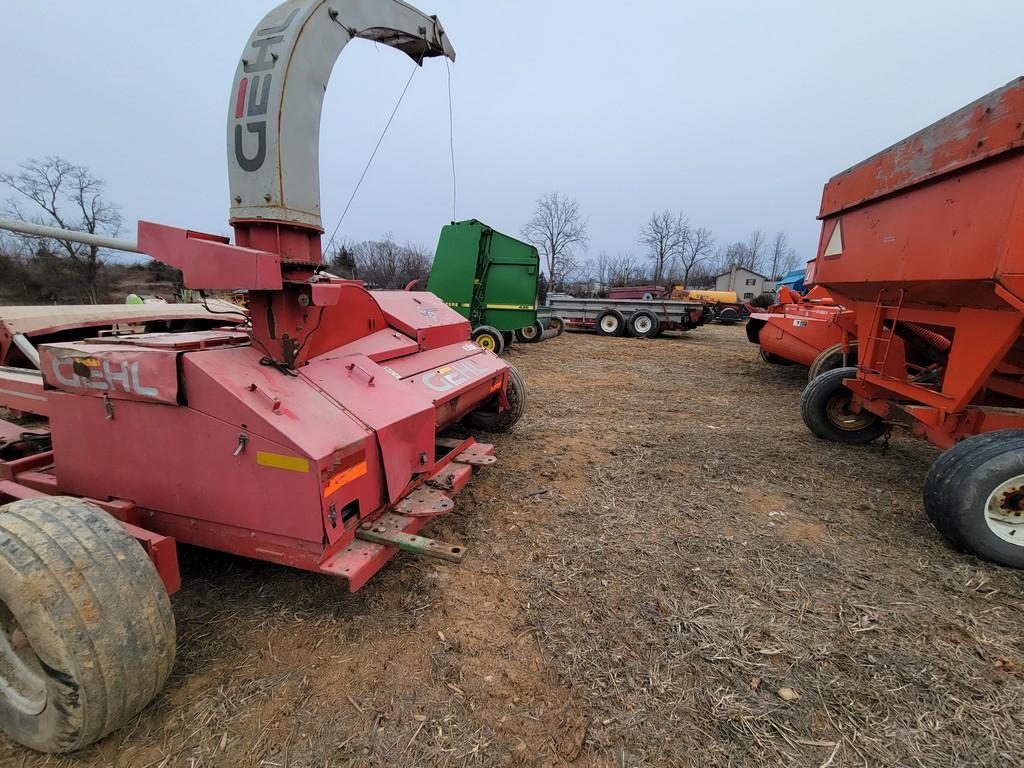 Gehl  1275 Forage Harvester 'Monitor in the Office'