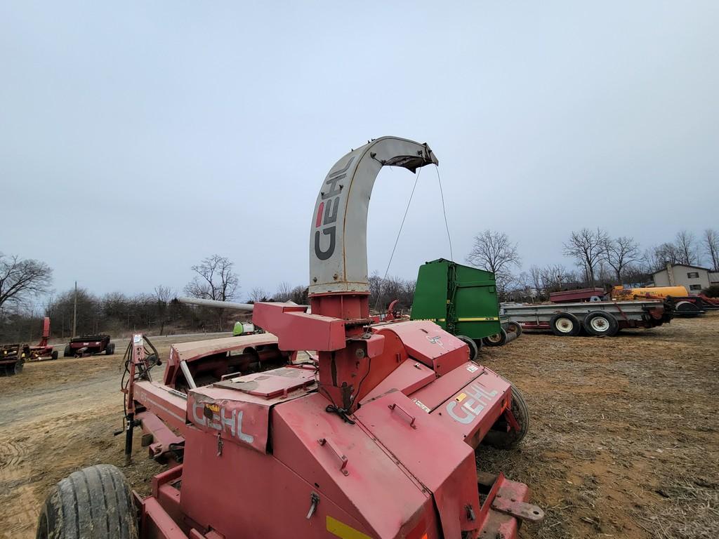 Gehl  1275 Forage Harvester 'Monitor in the Office'