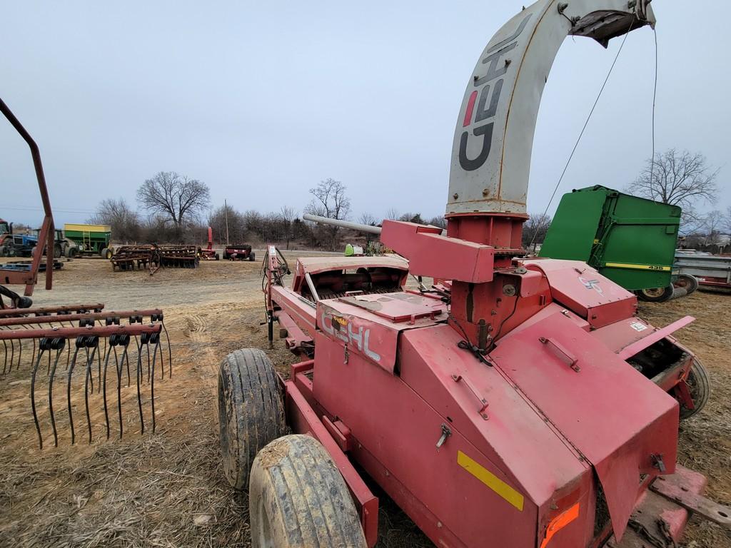 Gehl  1275 Forage Harvester 'Monitor in the Office'