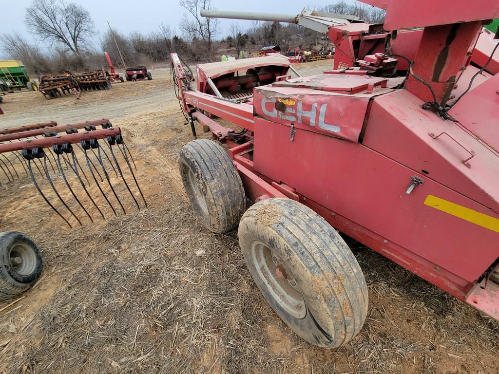 Gehl  1275 Forage Harvester 'Monitor in the Office'