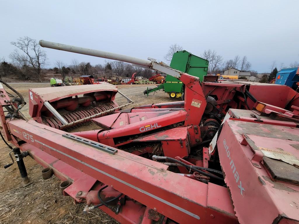 Gehl  1275 Forage Harvester 'Monitor in the Office'