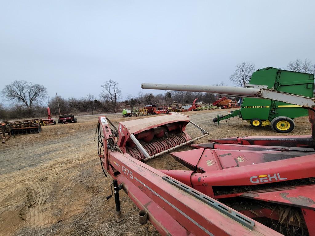 Gehl  1275 Forage Harvester 'Monitor in the Office'