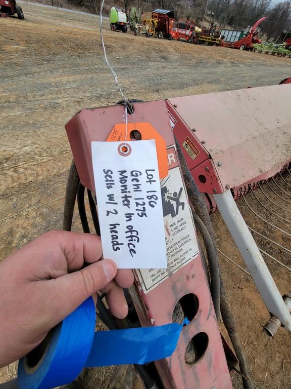 Gehl  1275 Forage Harvester 'Monitor in the Office'