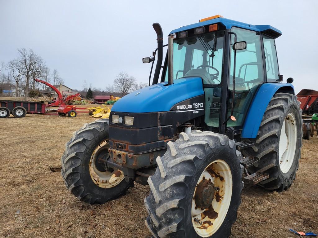 New Holland TS110 Cab Tractor 'Ride & Drive'