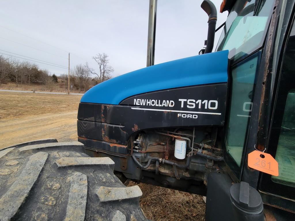 New Holland TS110 Cab Tractor 'Ride & Drive'