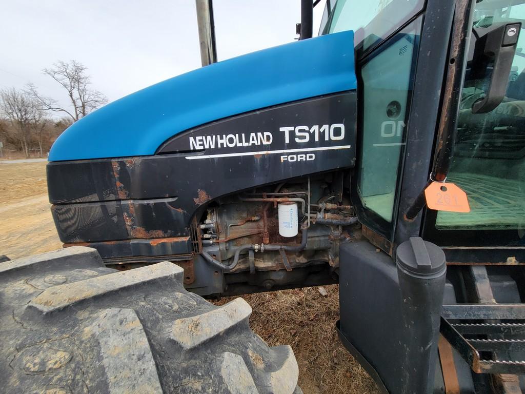 New Holland TS110 Cab Tractor 'Ride & Drive'