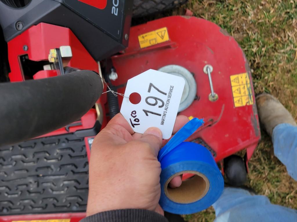 2021 Toro Z Master 2000 Zero Turn 'Ride & Drive'