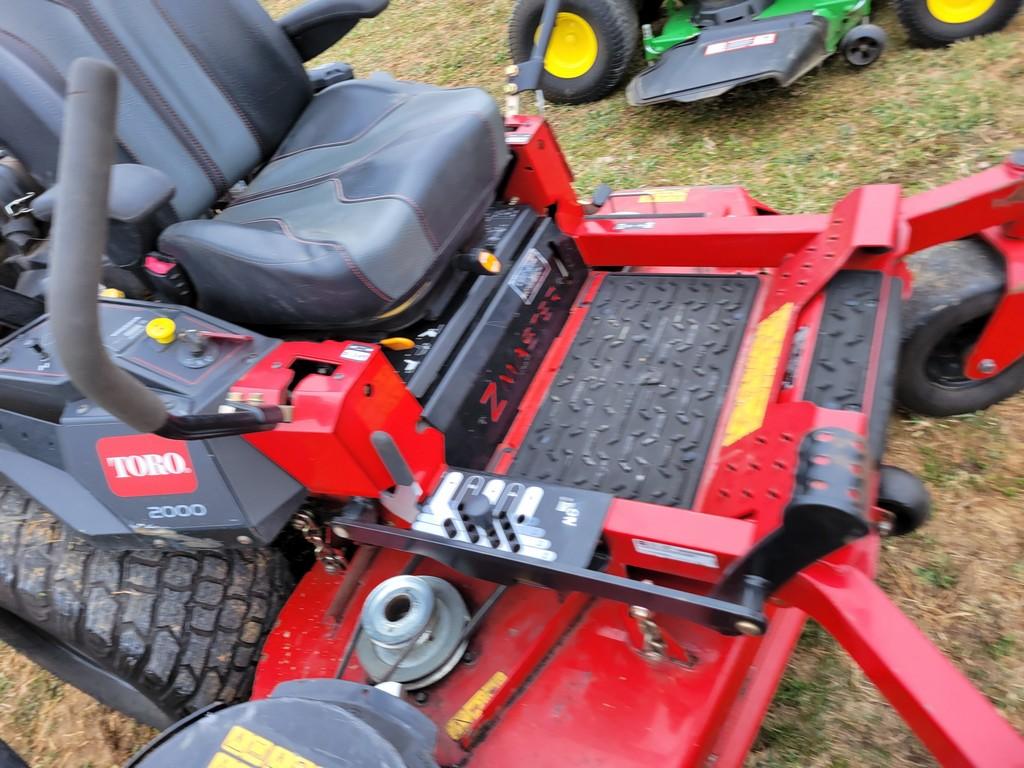2021 Toro Z Master 2000 Zero Turn 'Ride & Drive'
