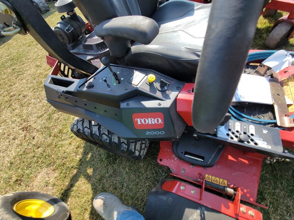 2021 Toro 2000 Zero Turn 'Ride & Drive'