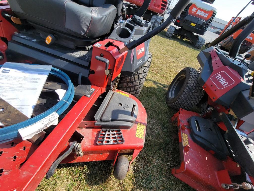 2021 Toro 2000 Zero Turn 'Ride & Drive'