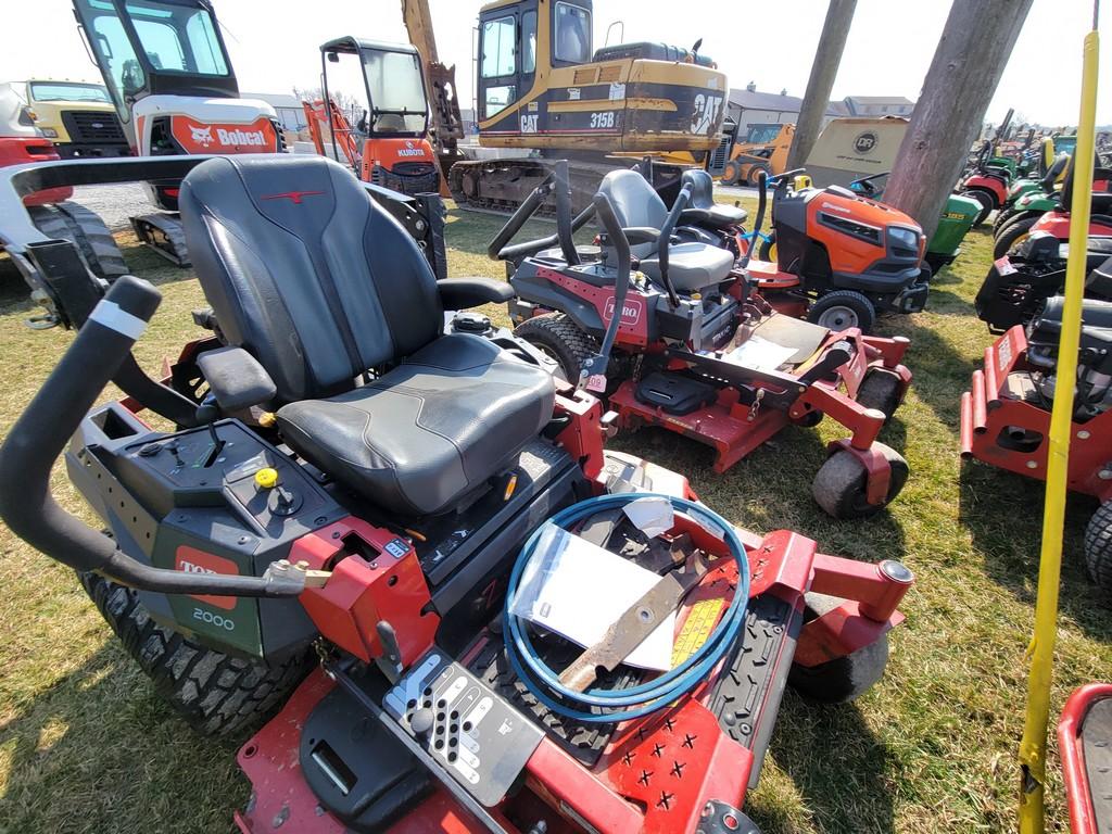 2021 Toro 2000 Zero Turn 'Ride & Drive'