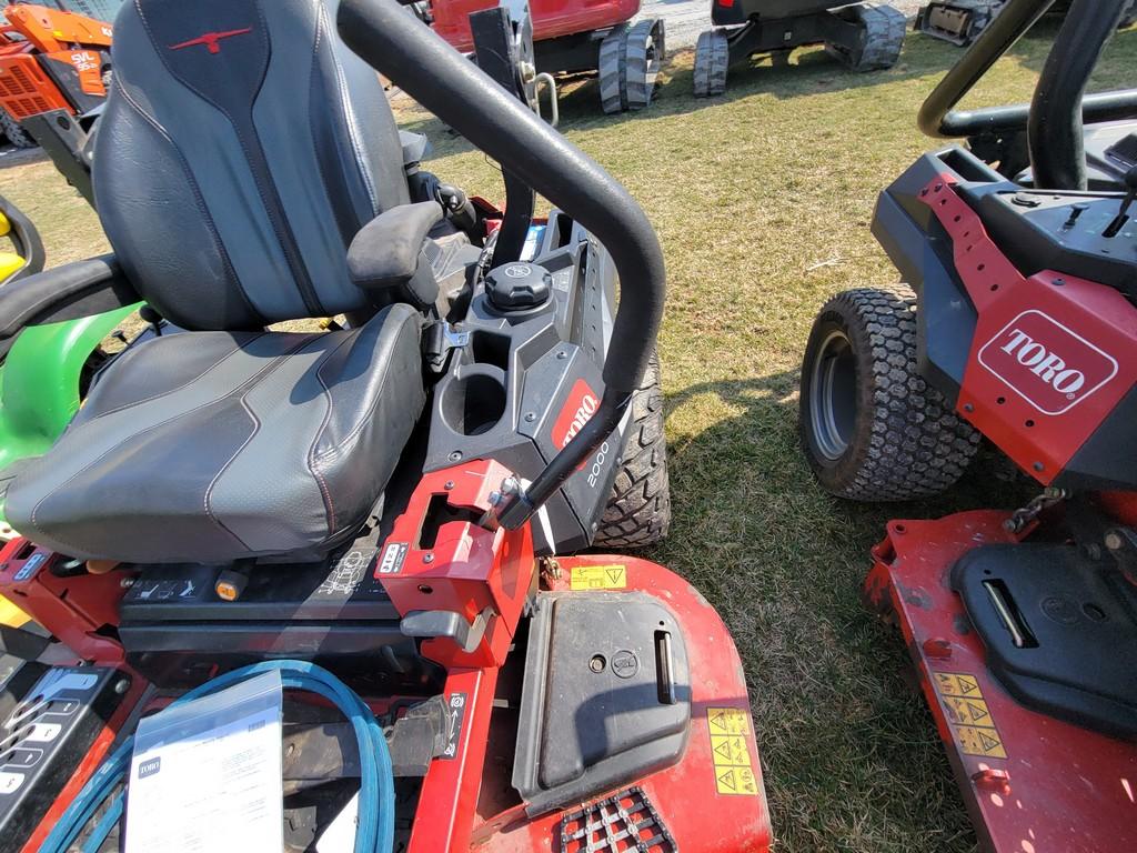2021 Toro 2000 Zero Turn 'Ride & Drive'