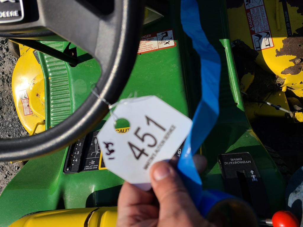 John Deere 185 Riding Tractor 'Ride & Drive'
