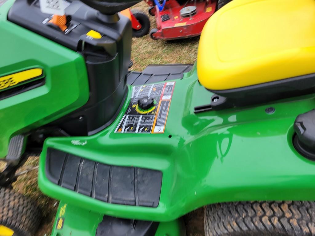 2022 John Deere X350 Riding Tractor 'Elite Ride & Drive'