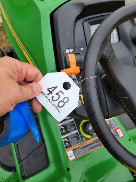 2022 John Deere X350 Riding Tractor 'Elite Ride & Drive'