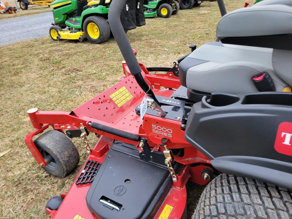 2022 Toro Z Master 5000 Zero Turn 'Elite Ride & Drive'
