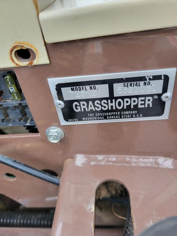2003 Grasshopper 725K Front Deck Zero Turn 'Runs & Operates'