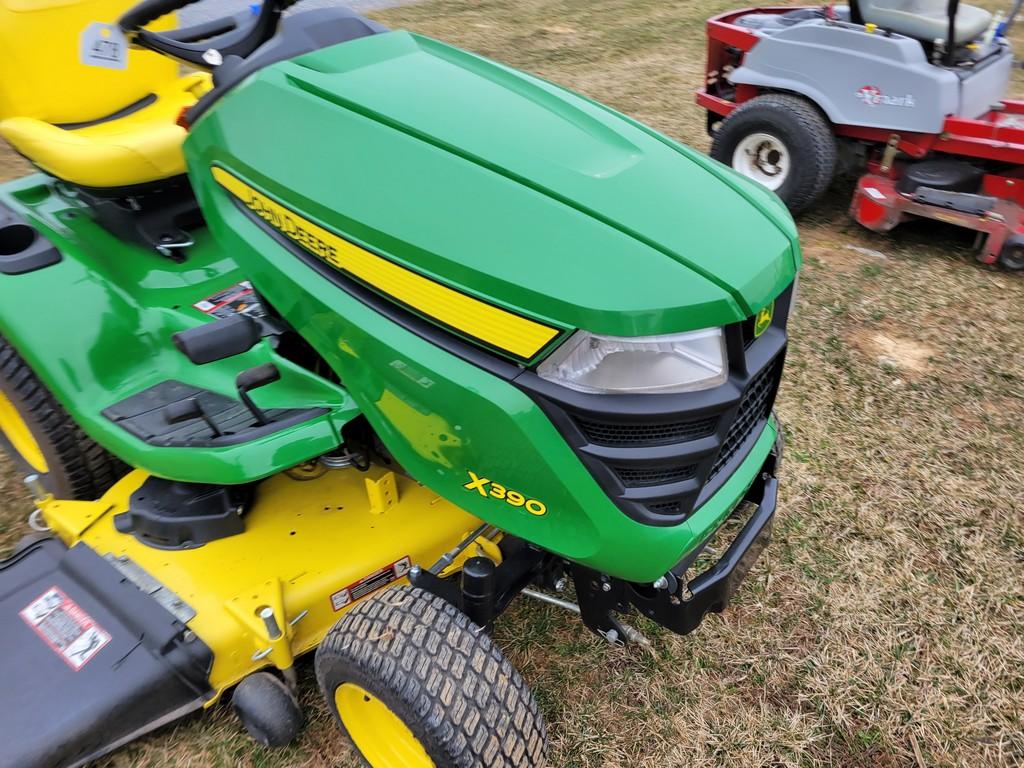 2021 John Deere X390 Riding Tractor 'Elite Ride & Drive'