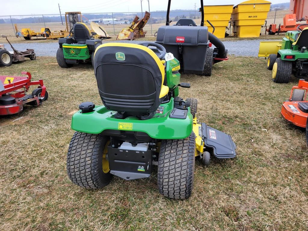 2021 John Deere X390 Riding Tractor 'Elite Ride & Drive'