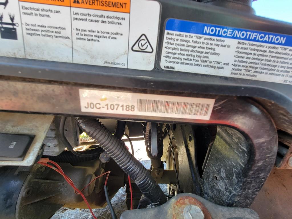 2018 Yamaha DR2E18 Golf Cart 'AS-IS, THIS UNIT HAS PROBLEMS, All of its problems may or may not be d