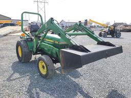 John Deere 955 Compact Loader Tractor 'AS-IS, THIS UNIT HAS PROBLEMS, All of its problems may or may