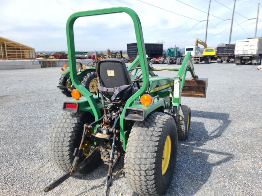 John Deere 955 Compact Loader Tractor 'AS-IS, THIS UNIT HAS PROBLEMS, All of its problems may or may