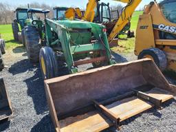 John Deere 2555 Loader Tractor 'AS-IS, THIS UNIT HAS PROBLEMS, All of its problems may or may not be