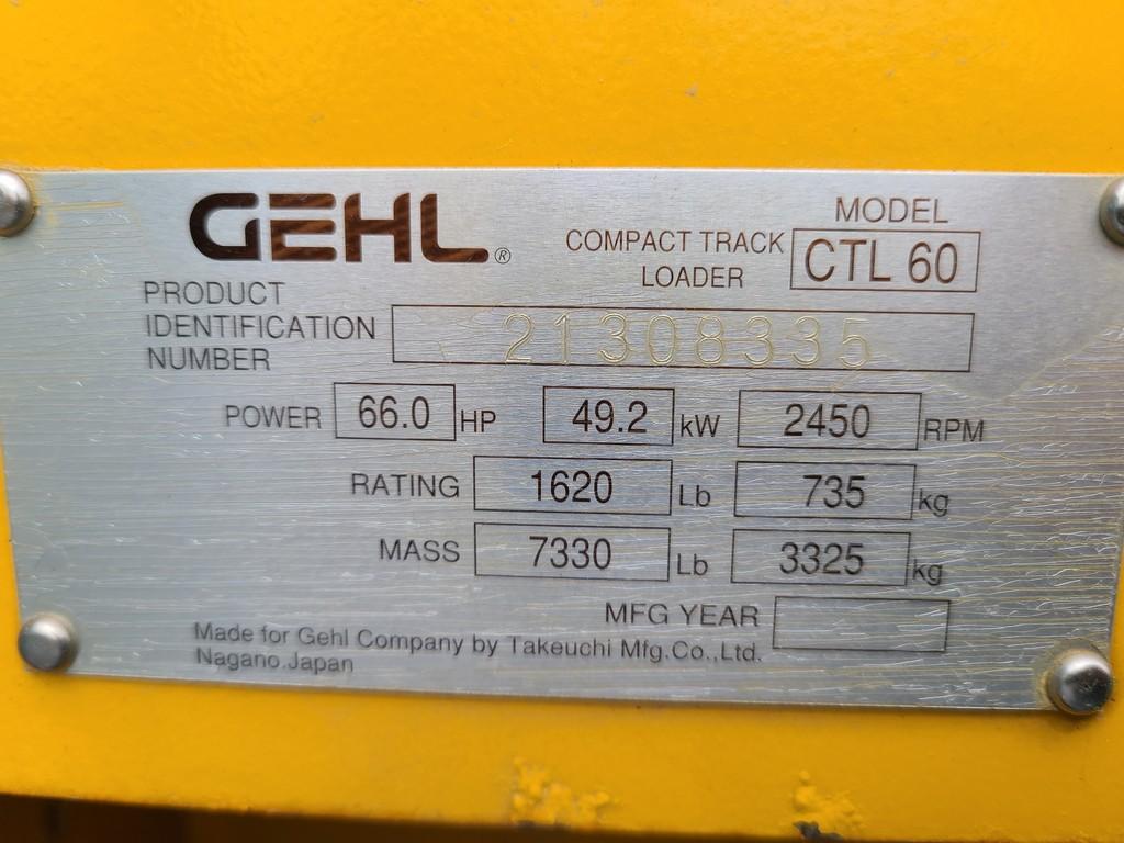 Gehl  CTL60 Track Skid Steer 'Elite Ride & Drive'