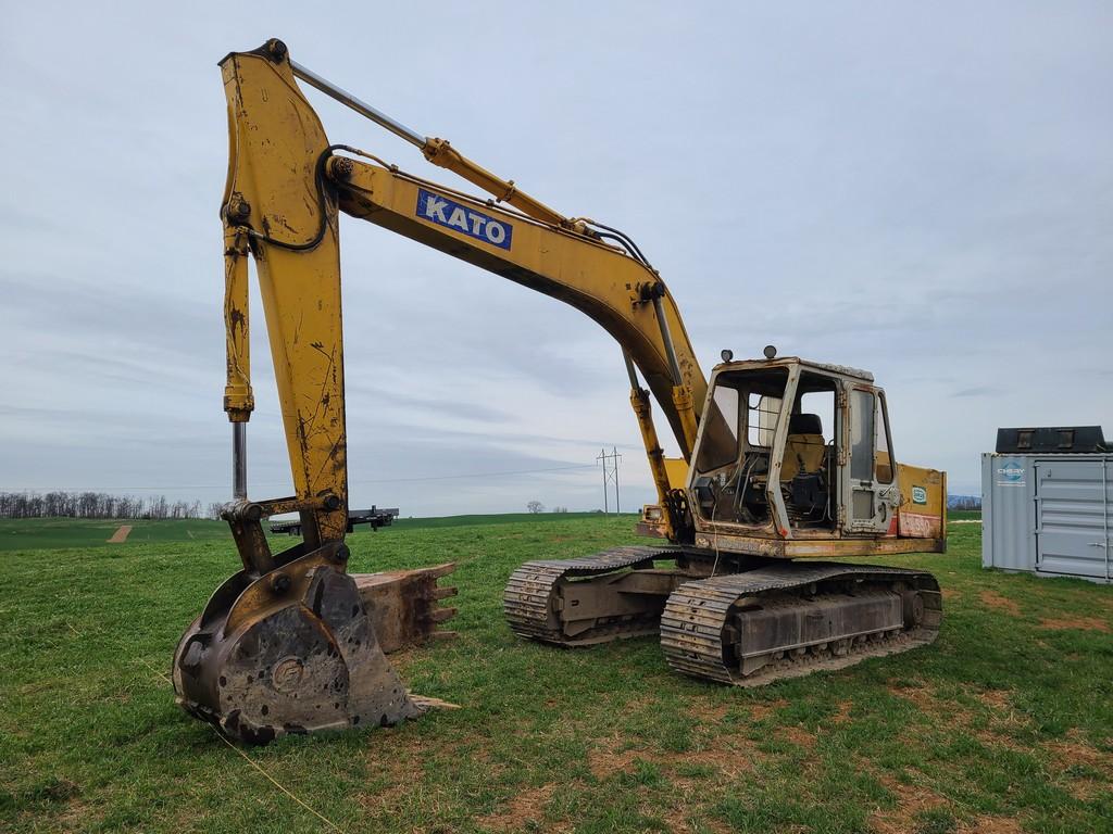 Kato HD550SEL Excavator 'Runs & Operates'