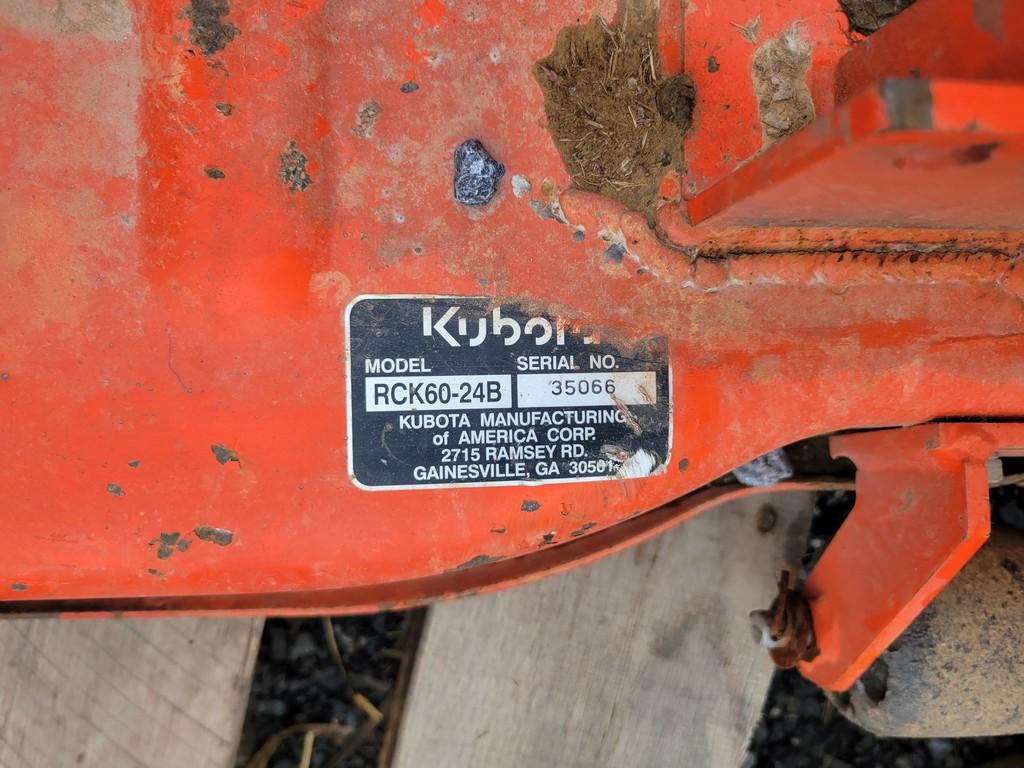 Kubota RCK60-24B Belly Mower